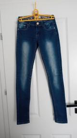 Jeansy spodnie jeansowe super skinny 36 S
