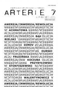 ARTERIE kwartalnik art-liter. nr 7 (lipiec 2010)