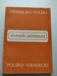 słownik niemiecki polsko niemiecki niemiecko polski minimum