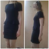 Czarna elegancka sukienka S/M