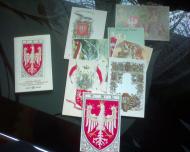 Pocztówki kolekcjonerskie -Znak Orła Białego