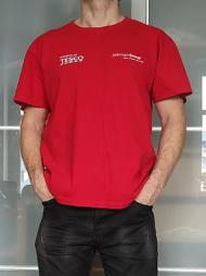 Koszulka t'shirt czerwony Tesco Jobman XL